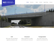 Tablet Screenshot of nci-eng.com